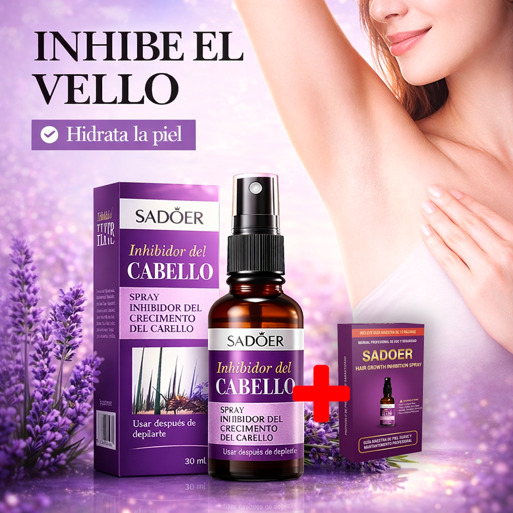 2X1 SPRAY REDUCCIÓN DE VELLO CORPORAL PIEL SUAVE SIN IRRITACIÓN