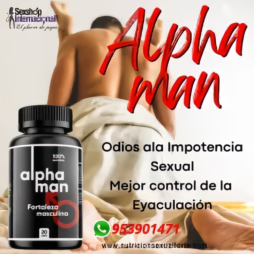 💥 ALPHAMAN: 💊SUPLEMENTO PARA POTENCIA MASCULINA NATURAL🍃 PARA EL BIENESTAR DEL HOMBRE 🚀