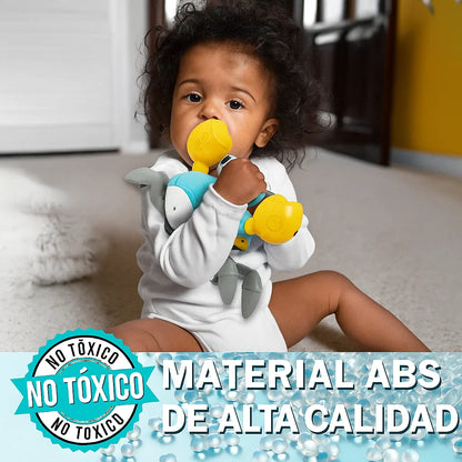 JUGUETE DE CANGREJO PARA BEBÉ, INTERACTIVO, CON MÚSICA, PARA CAMINAR Y BAILAR