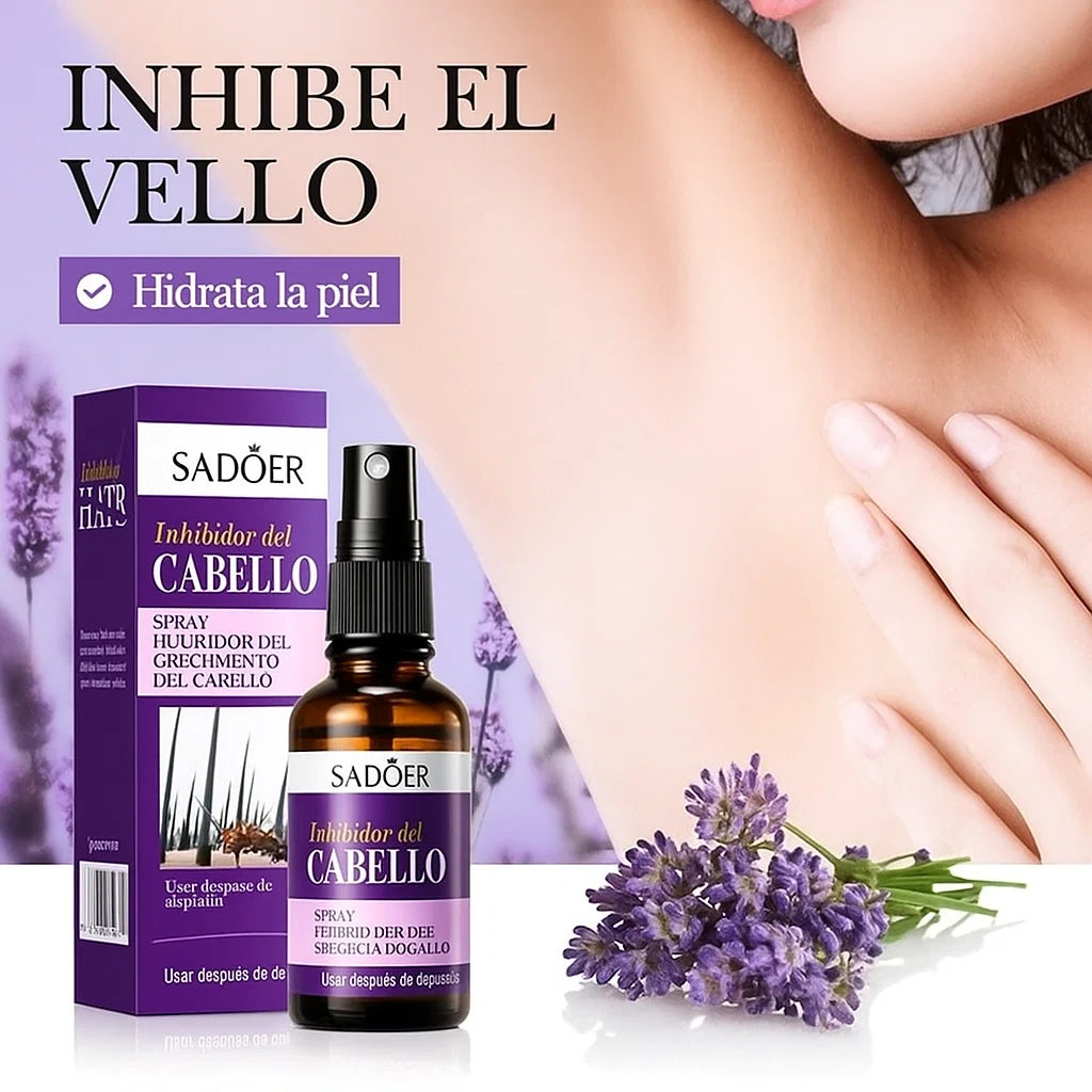 SPRAY REDUCCIÓN DE VELLO CORPORAL PIEL SUAVE SIN IRRITACIÓN