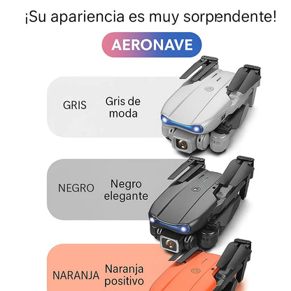 DRON MINI CUADRICOPTERO CON EVITACION DE OBSTÁCULOS-CAMARA HD 4K