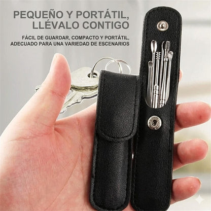 KIT DE HERRAMIENTAS PARA QUITAR LA CERA DE LOS OÍDOS