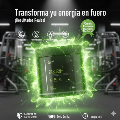 Quemador De Grasa 24 Burn FWP Sabor Limon.