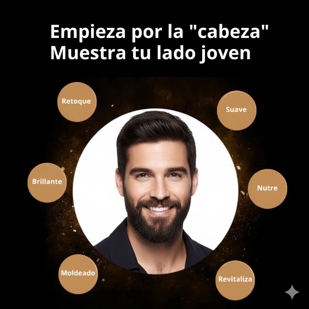 2X1 LAPIZ EN BARRA CUBRE CANAS INSTANTÁNEO PARA BARBA