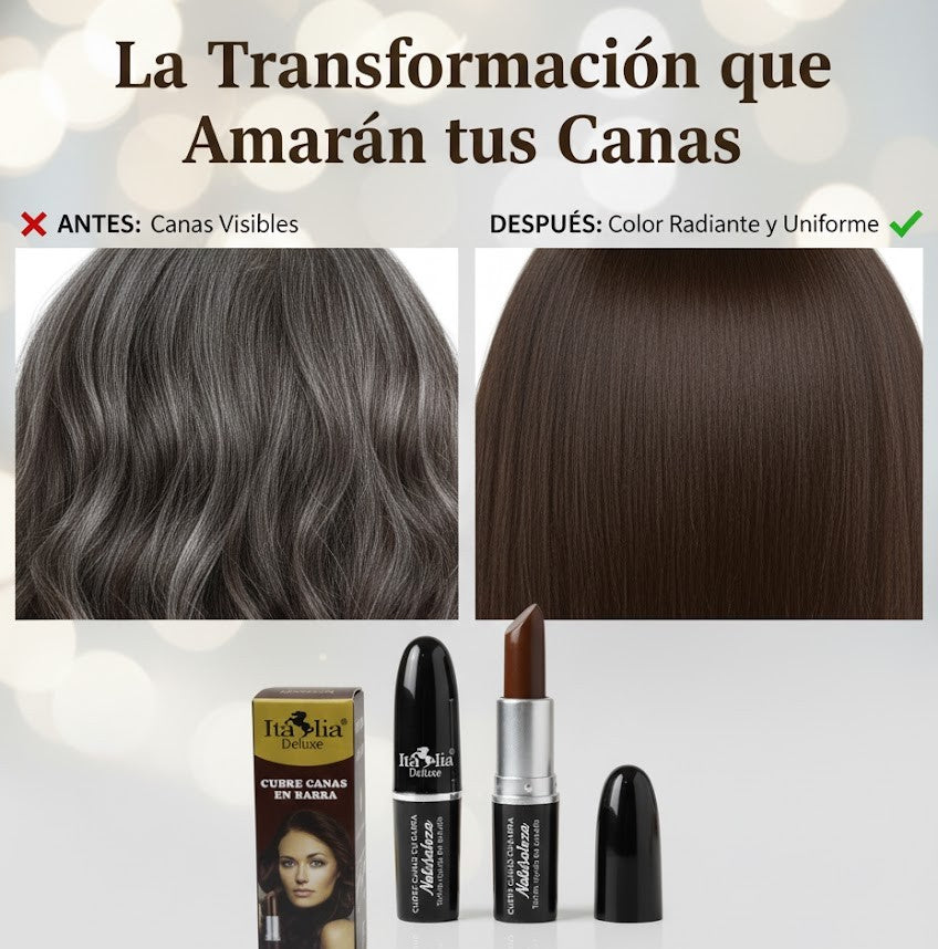 2X1 LAPIZ EN BARRA CUBRE CANAS INSTANTÁNEO.